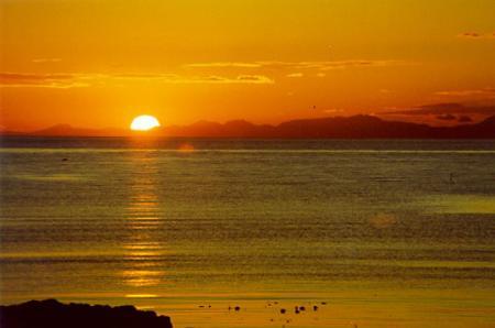 un joli choucher de soleil