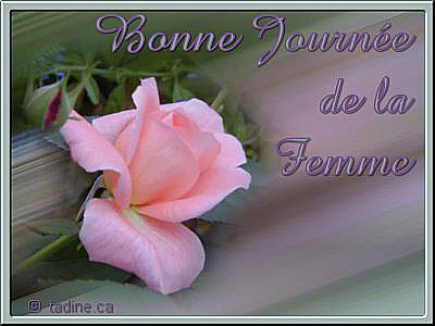 Bonne journ�e de la femme